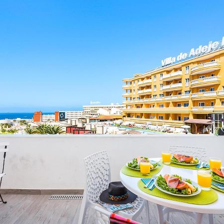 97 Hermosa Marina Primavera Con Terraza Y Piscina Costa Adeje  Buitenkant foto