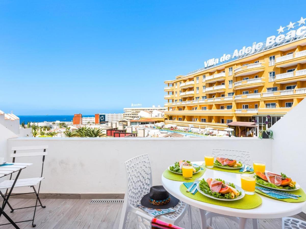 97 Hermosa Marina Primavera Con Terraza Y Piscina Costa Adeje  Buitenkant foto